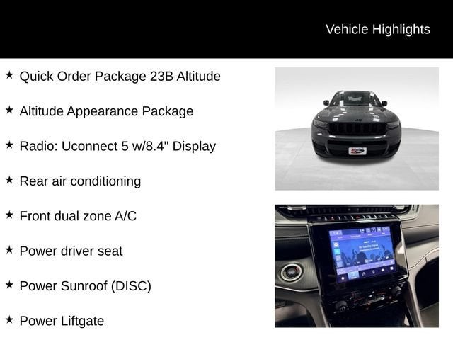 2023 Jeep Grand Cherokee L Altitude 4x4