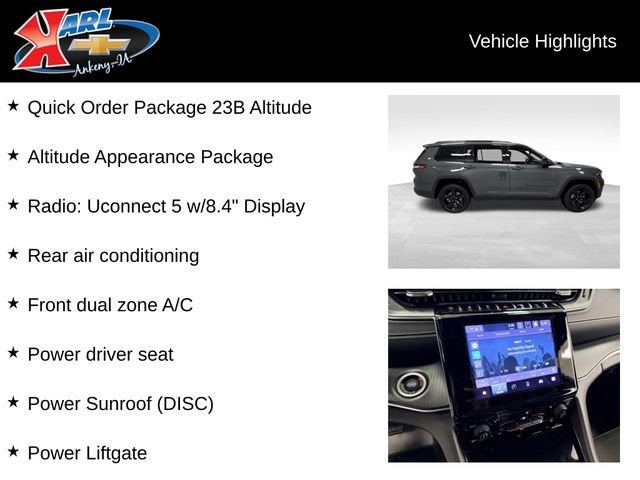 2023 Jeep Grand Cherokee L Altitude 4x4