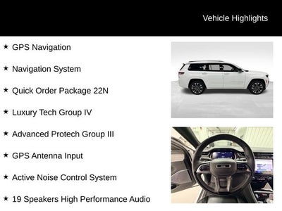 2022 Jeep Grand Cherokee L Overland 4x4