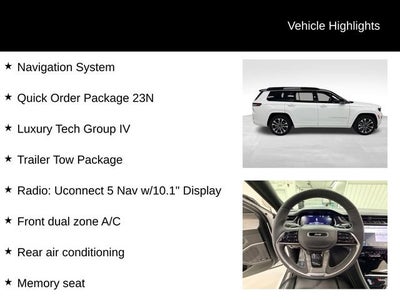 2024 Jeep Grand Cherokee L Overland 4x4
