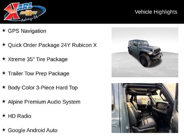 2024 Jeep Wrangler Rubicon X