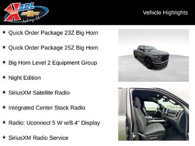 2022 RAM 1500 Big Horn Quad Cab 4x4 6'4" Box