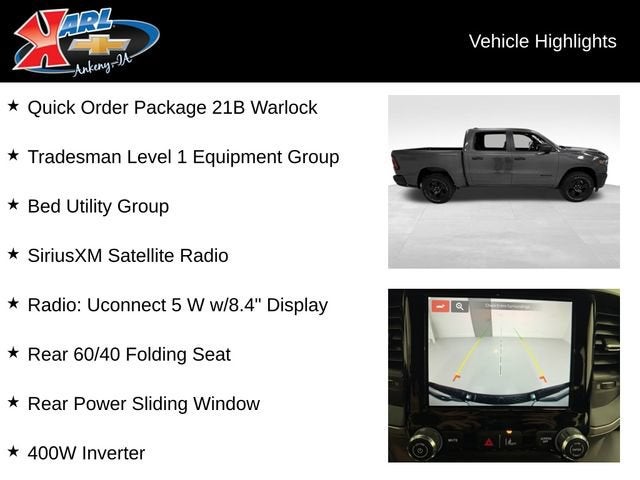2025 RAM 1500 Warlock