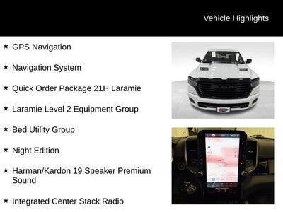 2026 RAM 1500 Laramie Crew Cab 4x4 5'7" Box