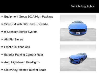 2026 Ford Mustang EcoBoost Fastback