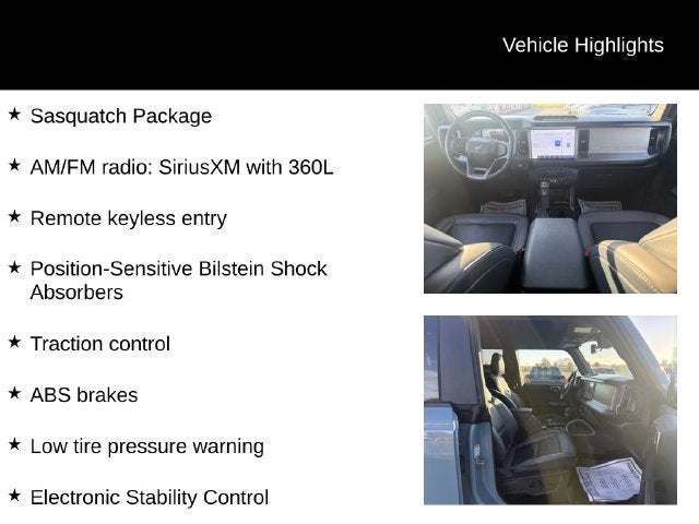 2023 Ford Bronco Base