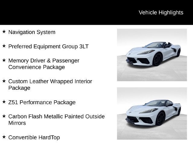 2022 Chevrolet Corvette Stingray 3LT