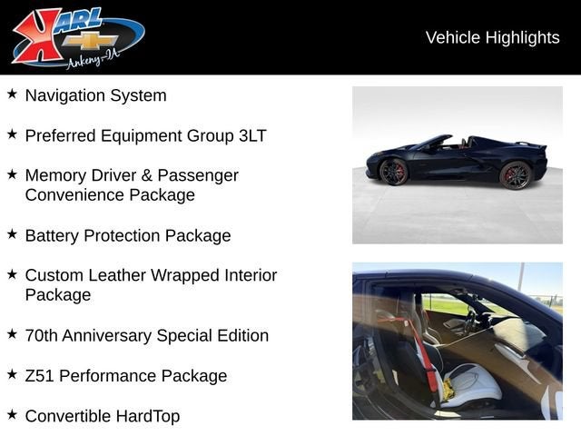 2023 Chevrolet Corvette Stingray 3LT