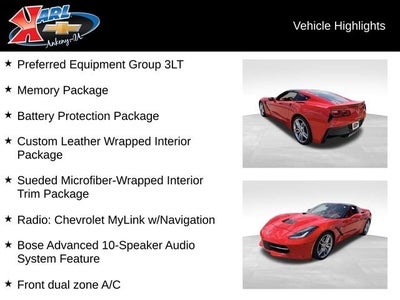 2015 Chevrolet Corvette Stingray Z51 3LT
