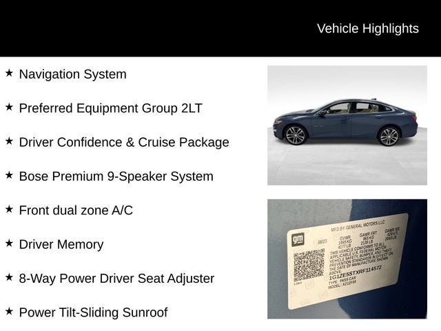 2024 Chevrolet Malibu 2LT