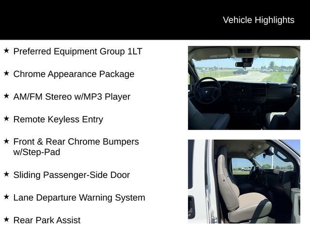 2025 Chevrolet Express Passenger 1LT
