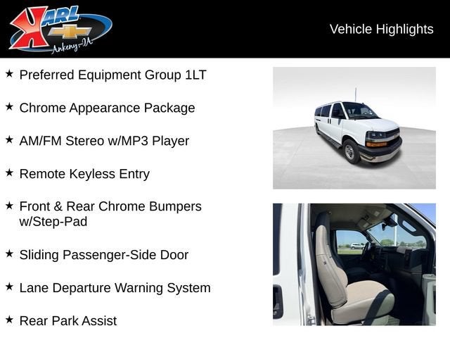 2025 Chevrolet Express Passenger 1LT