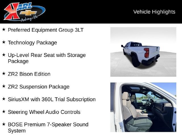 2025 Chevrolet Silverado 2500 HD ZR2
