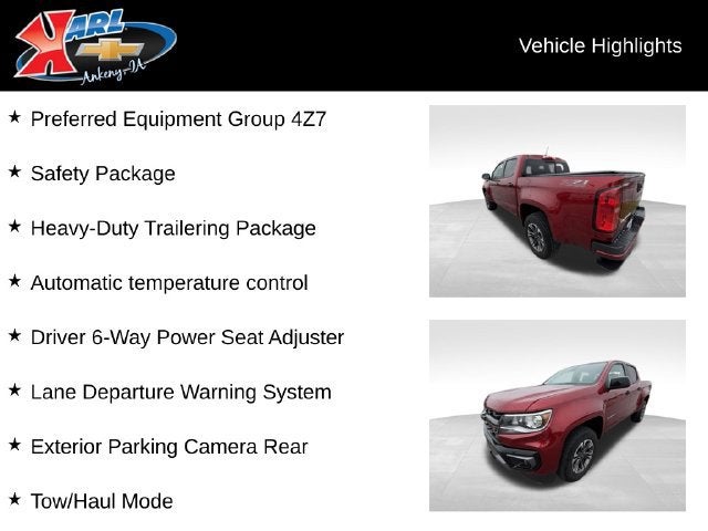 2021 Chevrolet Colorado 4WD Z71