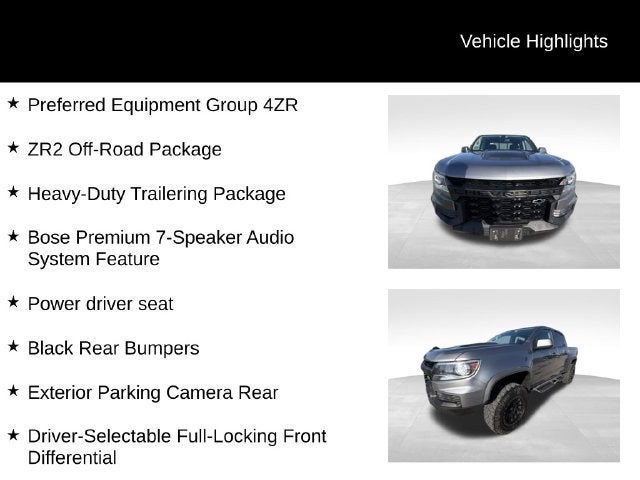 2021 Chevrolet Colorado 4WD ZR2