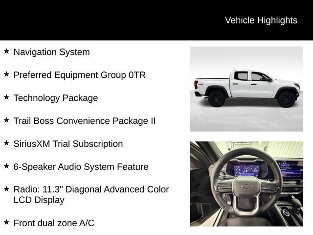 2025 Chevrolet Colorado Trail Boss