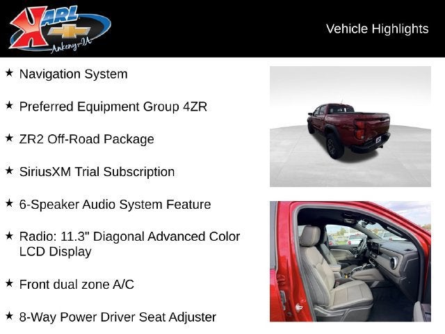 2025 Chevrolet Colorado ZR2