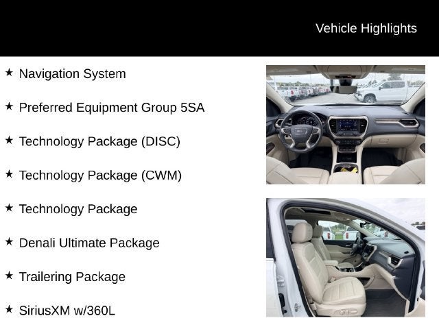 2020 GMC Acadia Denali