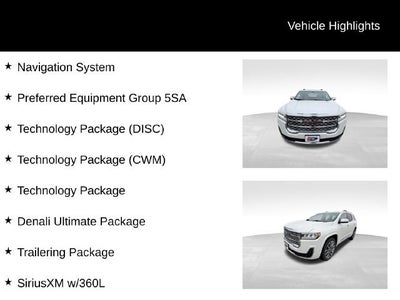 2020 GMC Acadia Denali
