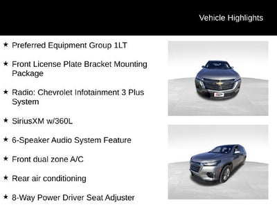 2024 Chevrolet Traverse Limited LT Cloth