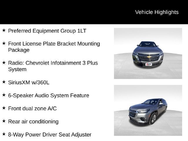 2024 Chevrolet Traverse Limited LT Cloth