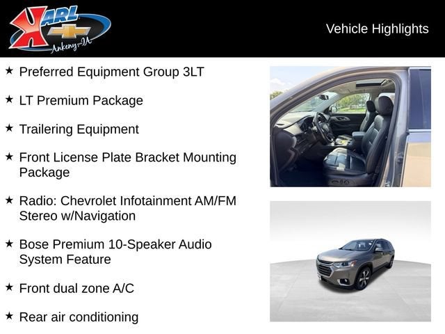 2019 Chevrolet Traverse LT Leather