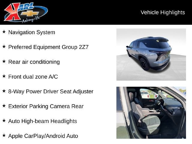 2024 Chevrolet Traverse Z71