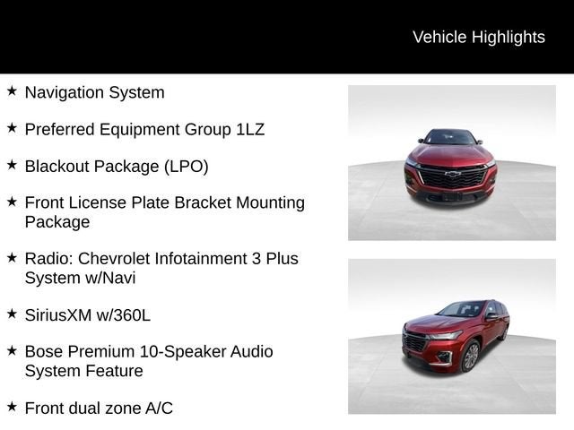 2023 Chevrolet Traverse Premier
