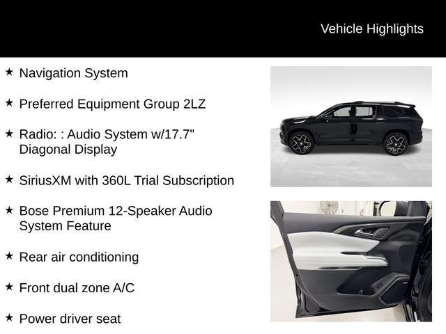2025 Chevrolet Traverse High Country