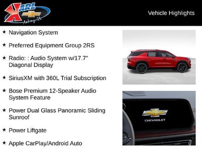 2027 Chevrolet Traverse RS