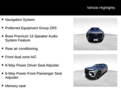 2025 Chevrolet Traverse RS
