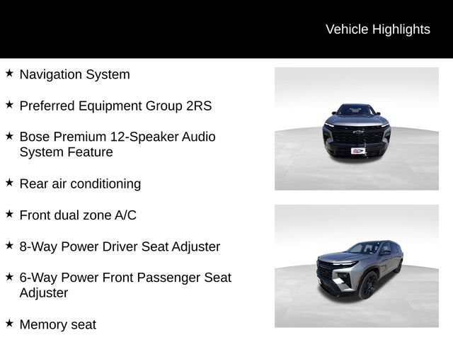 2025 Chevrolet Traverse RS