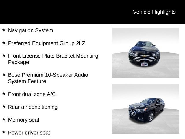2020 Chevrolet Traverse High Country