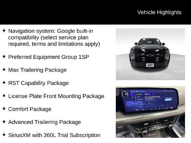 2026 Chevrolet Tahoe RST