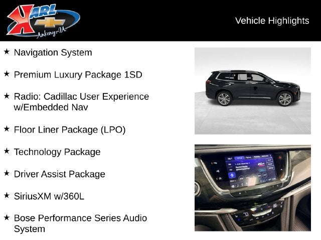 2023 Cadillac XT6 AWD Premium Luxury