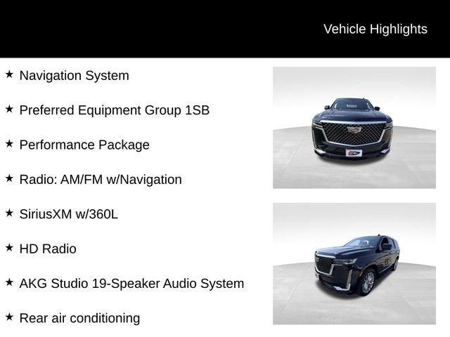 2023 Cadillac Escalade 4WD Premium Luxury