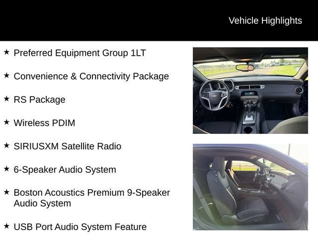 2012 Chevrolet Camaro 1LT