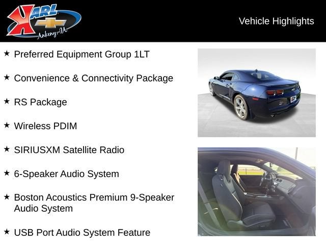2012 Chevrolet Camaro 1LT