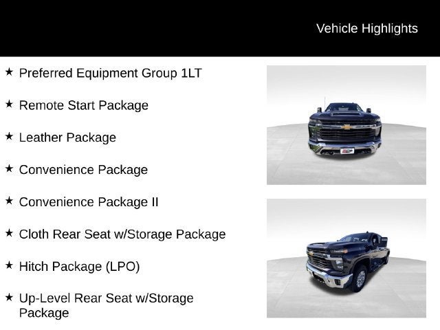 2024 Chevrolet Silverado 2500 HD LT