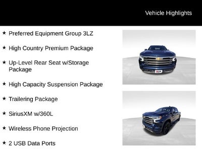 2022 Chevrolet Silverado 1500 High Country
