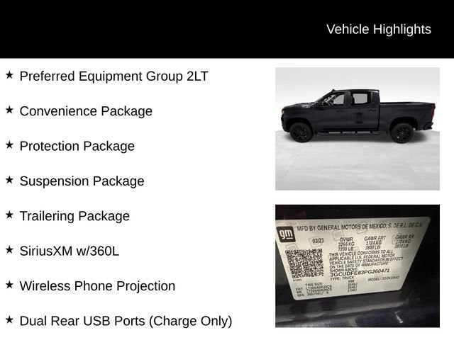 2023 Chevrolet Silverado 1500 LT Trail Boss