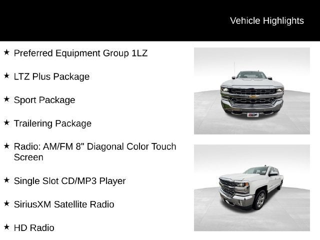 2018 Chevrolet Silverado 1500 LTZ