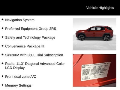 2026 Chevrolet Equinox RS