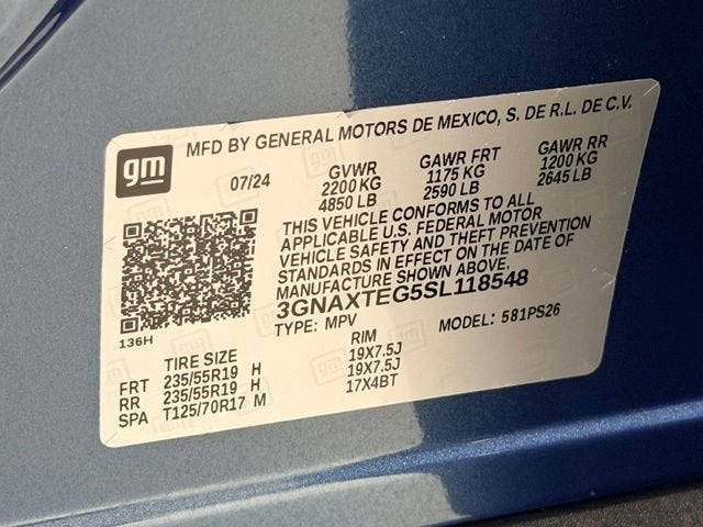 2025 Chevrolet Equinox RS