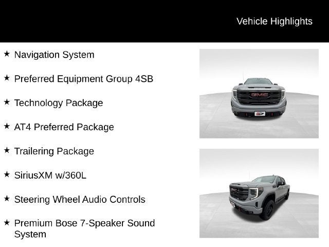 2024 GMC Sierra 1500 AT4