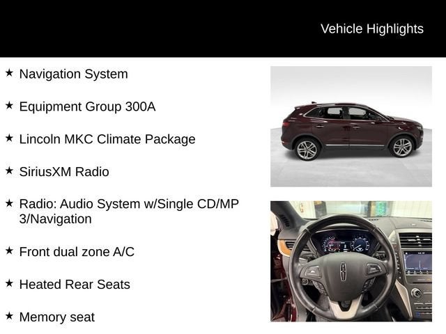2019 Lincoln MKC Reserve