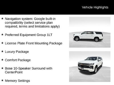 2025 Chevrolet Suburban LT