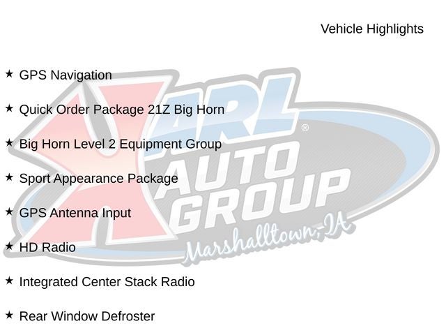 2026 RAM Ram 1500 RAM 1500 BIG HORN CREW CAB 4X4 5'7' BOX