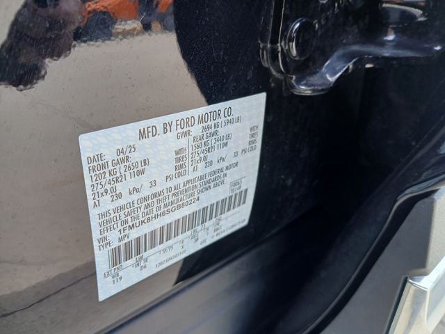 2025 Ford Explorer Platinum