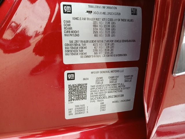 2024 Chevrolet Silverado 1500 4WD Crew Cab Short Bed High Country